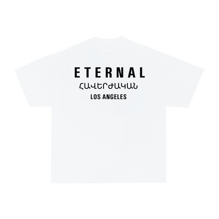 WHITE PERENNIAL TEE